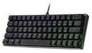 COOLER MASTER SK620 60% MECHANICAL KEYBOARD BLACK WITH LOW PROFILE SWITCHES (RED RGB LINEAR) - DataBlitz
