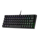 COOLER MASTER SK620 60% MECHANICAL KEYBOARD BLACK WITH LOW PROFILE SWITCHES (RED RGB LINEAR) - DataBlitz