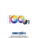 Deepcool Gammaxx L240 A-RGB 240mm Liquid Cpu Cooler (White) (DP-H12CF-GL240-ARGB-WH) - DataBlitz