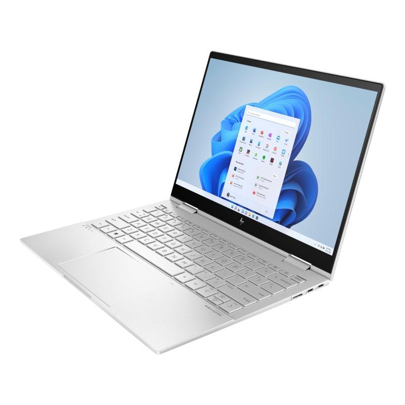 HP Envy X360 13-BF0046TU 2-IN-1 Laptop (Natural Silver) | 13.3” | i7-1250U | 16 GB DDR4 | 512 GB SSD | Iris® Xe Graphics | Windows 11 | MS Office H&S 2021 | Stylus Pen | HP Prelude 15.6” Topload Bag - DataBlitz