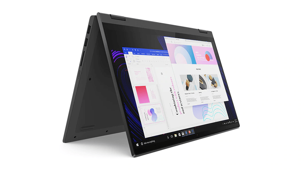 LENOVO IDEAPAD FLEX 5 14ALC05 82HU00E6PH LAPTOP (GRAPHITE GREY) | 14" FHD | RYZEN 5 5500U | 8GB DDR4 | AMD RADEON | WIN10 + MS OFFICE HOME & STUDENT 2019 + LENOVO LAPTOP CASUAL BACKPACK B210 - DataBlitz