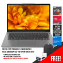 Lenovo Ideapad 3 15ALC6 82KU01AUPH Laptop (Arctic Grey) | 15.6’’ FHD | Ryzen 5 5500U | 8GB DDR4 | 512GB SSD | AMD Radeon | MS Office Home & Student 2021 + Lenovo Casual Backpack B210 - DataBlitz