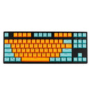 104 Doubleshot OEM PBT Keycaps (Green Orange) - DataBlitz