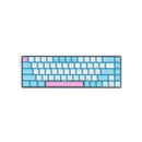 E-YOOSO Z-686 Single Light 68 Keys Hot Swappable Mechanical Keyboard White/Blue (Blue Switch) - DataBlitz