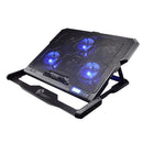 DRAGONWAR COOLER PROFESSIONAL GAMING COOLER FAN WITH BACK LIGHT (G-HW-002-BLK) - DataBlitz