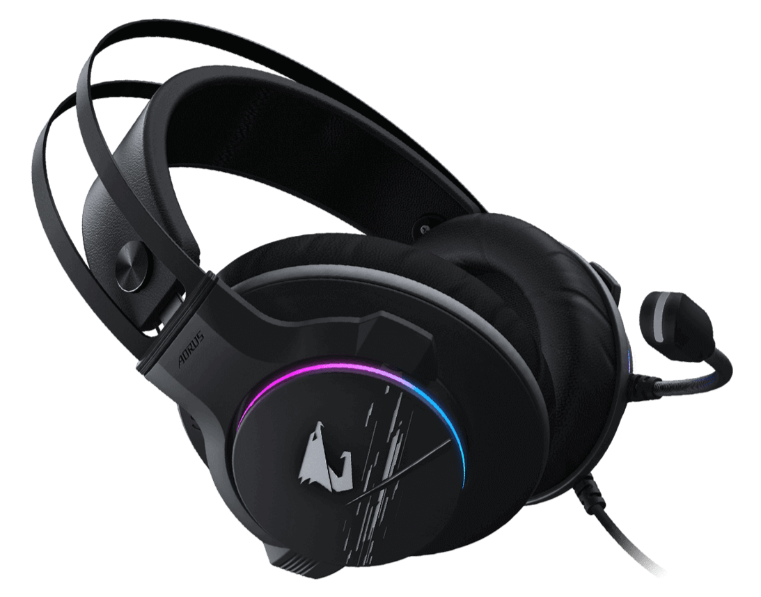 GIGABYTE AORUS H1 7.1 SURROUND SOUND GAMING HEADSET - DataBlitz
