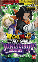 DRAGON BALL SUPER CARD GAME DB8 MALICIOUS MACHINATIONS BOOSTER PACK - DataBlitz