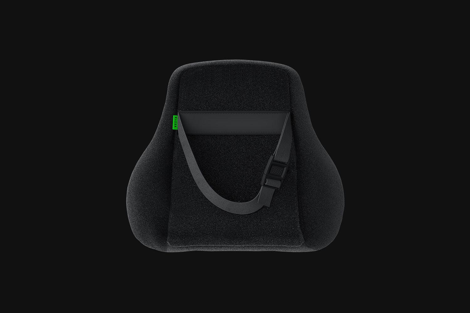 RAZER HEAD CUSHION NECK & HEAD SUPPORT FOR GAMING CHAIR (BLACK) - DataBlitz