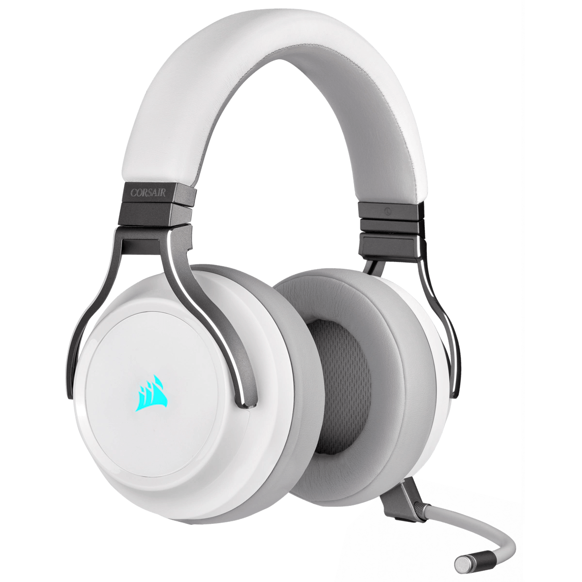 CORSAIR VIRTUOSO RGB WIRELESS HIGH-FIDELITY GAMING HEADSET WHITE (PC/PS4) - DataBlitz