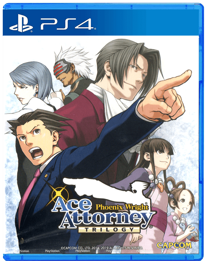 PS4 PHOENIX WRIGHT ACE ATTORNEY TRILOGY