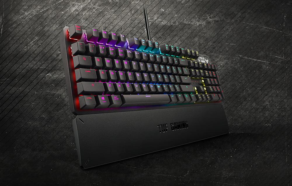 ASUS RA05 TUF GAMING K3 RGB RED KEYBOARD - DataBlitz