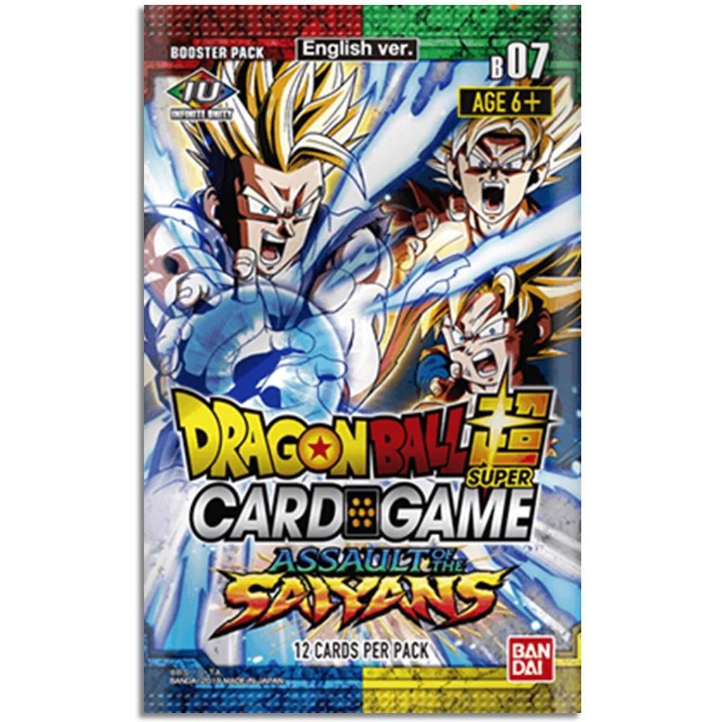 DRAGON BALL SUPER CARD GAME DB7 ASSAULT OF THE SAIYANS BOOSTER PACK - DataBlitz