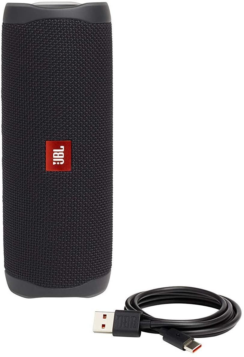 JBL Flip 5 Portable Waterproof Speaker (Black) - DataBlitz