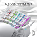 RAZER TARTARUS PRO ANALOG OPTICAL GAMING KEYPAD (MERCURY) - DataBlitz