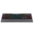 REDRAGON BRAHMA MECHANICAL KEYBOARD DUST PROOF (K586RGB) (BLUE SWITCH) - DataBlitz