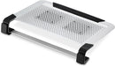 COOLER MASTER NOTEPAL U2 PLUS MOVABLE FAN ALUMINUM COOLING PAD (SILVER) - DataBlitz