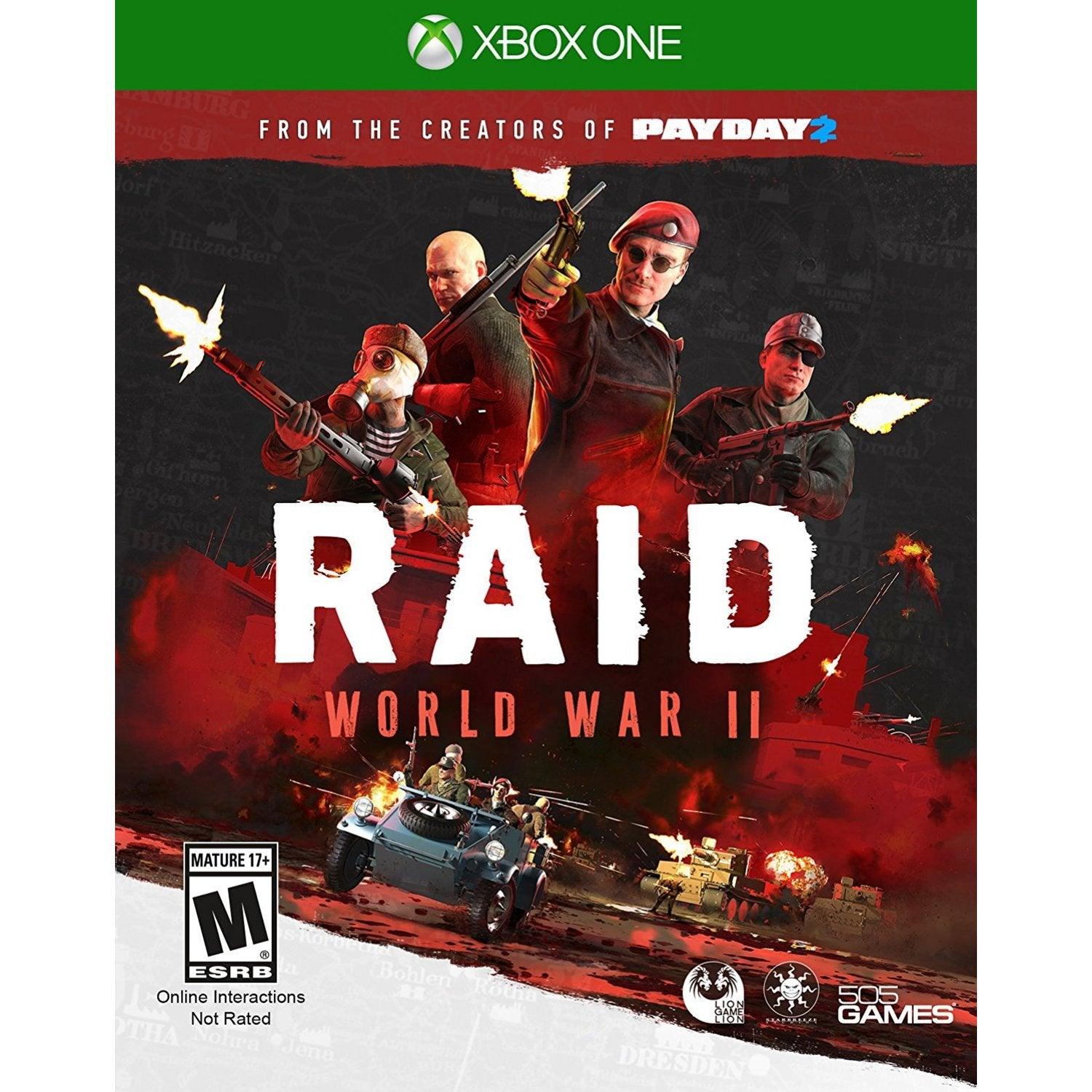 XBOX ONE RAID WORLD WAR II (US) - DataBlitz