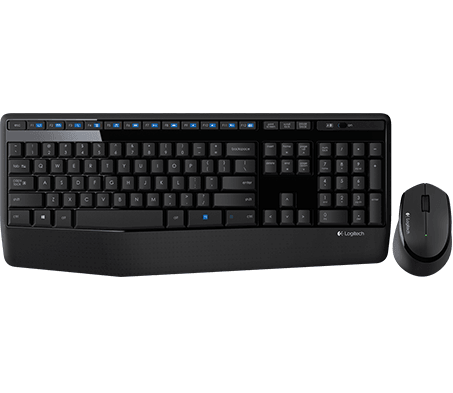 LOGITECH MK345 COMFORT WIRELESS KEYBOARD AND MOUSE COMBO (WINDOWS/CHROME OS) - DataBlitz