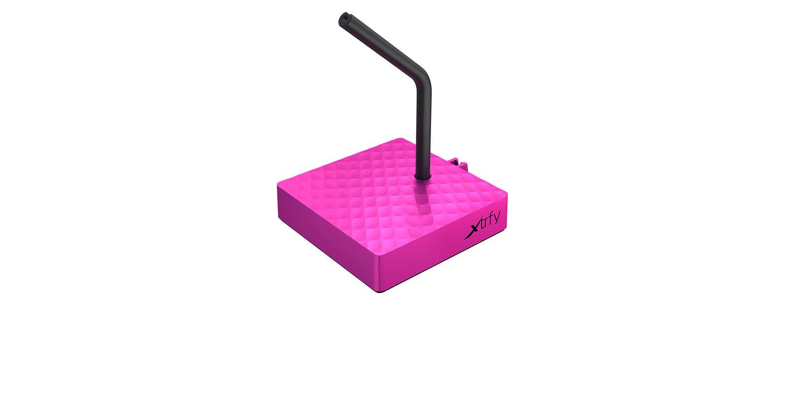XTRFY B4 MOUSE BUNGEE FOR SMOOTHER GAMING (PINK) - DataBlitz