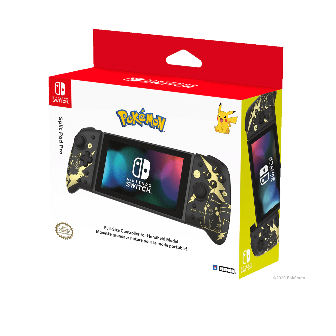 HORI NSW SPLIT PAD PRO POKEMON PIKACHU (BLACK & GOLD) (NSW-295A) - DataBlitz