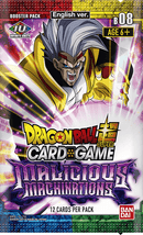 DRAGON BALL SUPER CARD GAME DB8 MALICIOUS MACHINATIONS BOOSTER PACK - DataBlitz