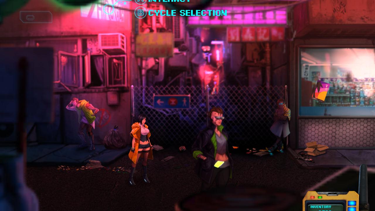 Nintendo Switch Sense A Cyberpunk Ghost Story