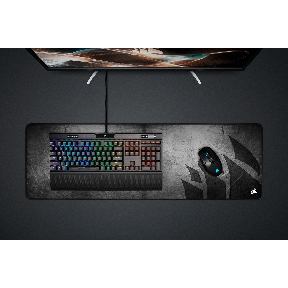 CORSAIR MM300 PRO PREMIUM SPILL-PROOF CLOTH GAMING MOUSE MAT (EXTENDED) - DataBlitz