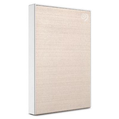 SEAGATE 2TB/TO BACKUP PLUS SLIM PORTABLE STORAGE (GOLD) - DataBlitz