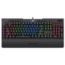 REDRAGON BRAHMA MECHANICAL KEYBOARD DUST PROOF (K586RGB) (BLUE SWITCH) - DataBlitz