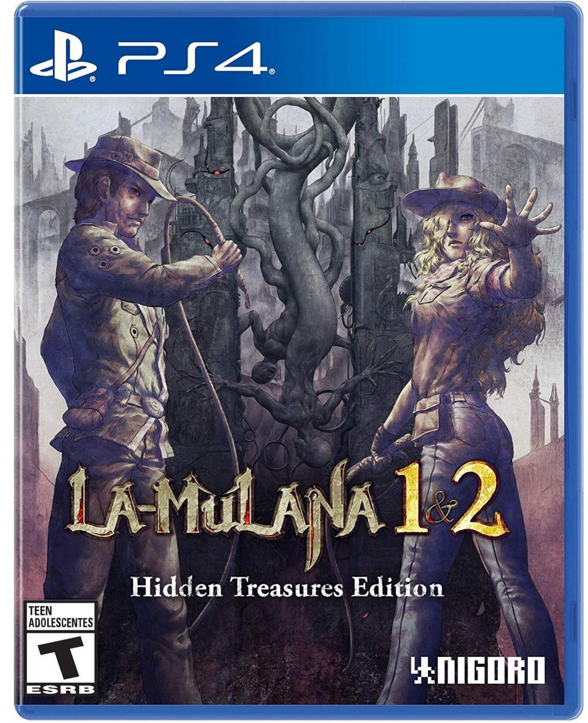 PS4 LA-MULANA 1&2 HIDDEN TREASURE EDITION ALL (ENG/FR) - DataBlitz
