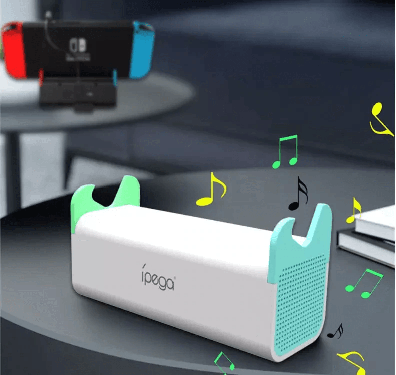 IPEGA PORTABLE SPEAKER FOR N-SWITCH/N-SWITCH LITE (WHITE) (PG-SW050B) - DataBlitz