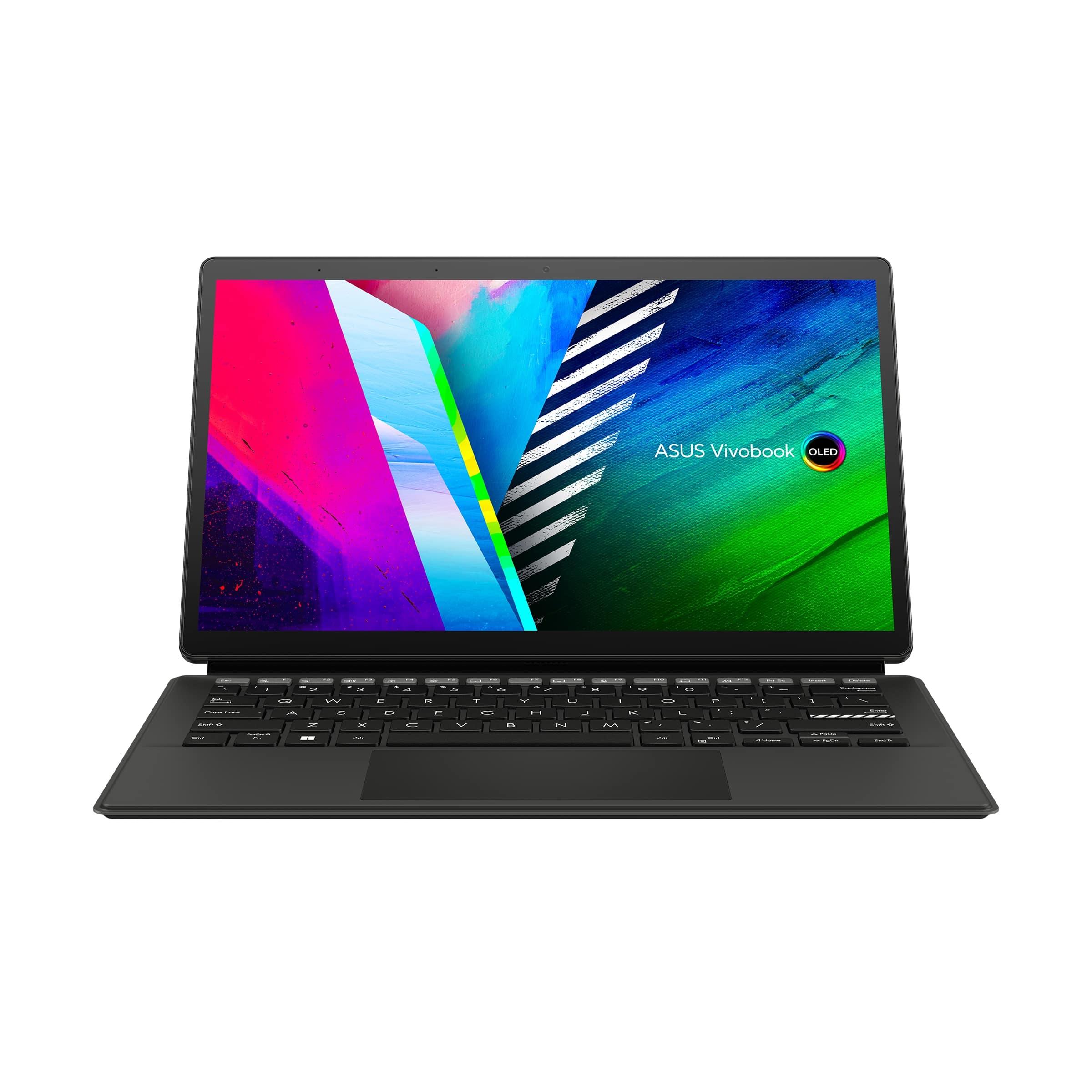ASUS VIVOBOOK 13 SLATE OLED T3300KA-LQ035WS | 13.3” FHD | PENTIUM® Silver N6000 | 4GB DDR4 | 128GB eMMC | INTEL UHD | WIN11 | MS OFFICE HOME & STUDENT 2021 | SLEEVE | STAND + STYLUS + STYLUS HOLDER - DataBlitz