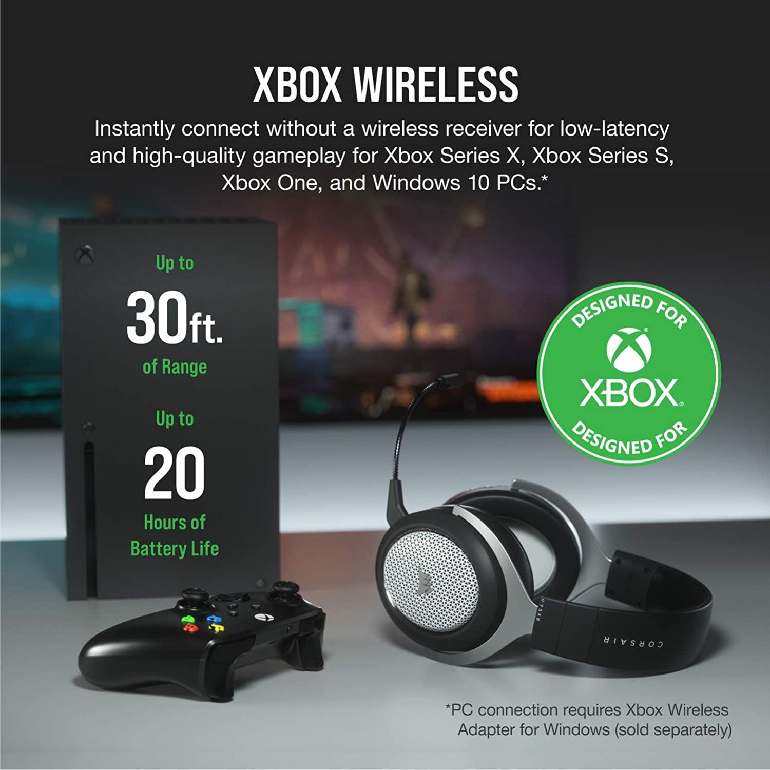 CORSAIR HS75 XB WIRELESS GAMING HEADSET FOR XBOX SERIES X & XBOX ONE - DataBlitz