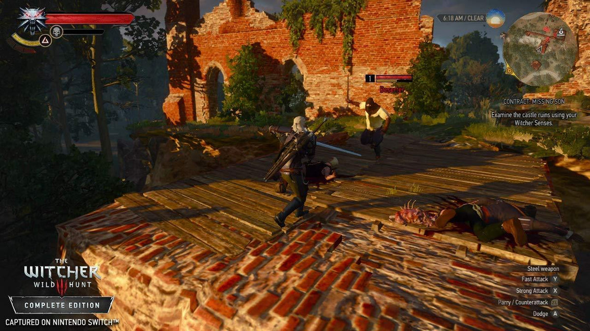 NINTENDO SWITCH THE WITCHER III WILD HUNT COMPLETE EDITION