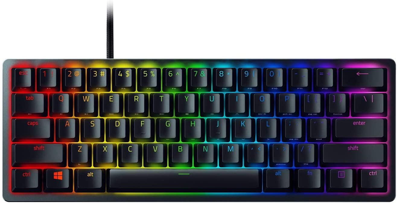 RAZER HUNTSMAN MINI OPTICAL MECHANICAL GAMING KEYBOARD (LIGHT & INSTANT) (LINEAR RED SWITCHES) - DataBlitz