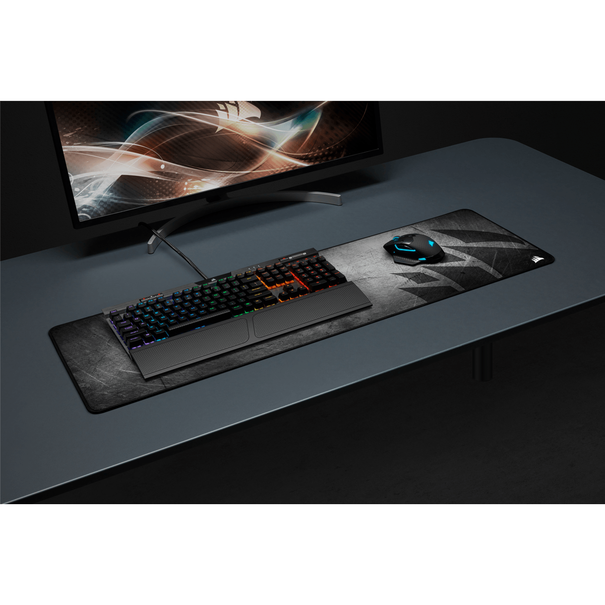 CORSAIR MM300 PRO PREMIUM SPILL-PROOF CLOTH GAMING MOUSE MAT (EXTENDED) - DataBlitz