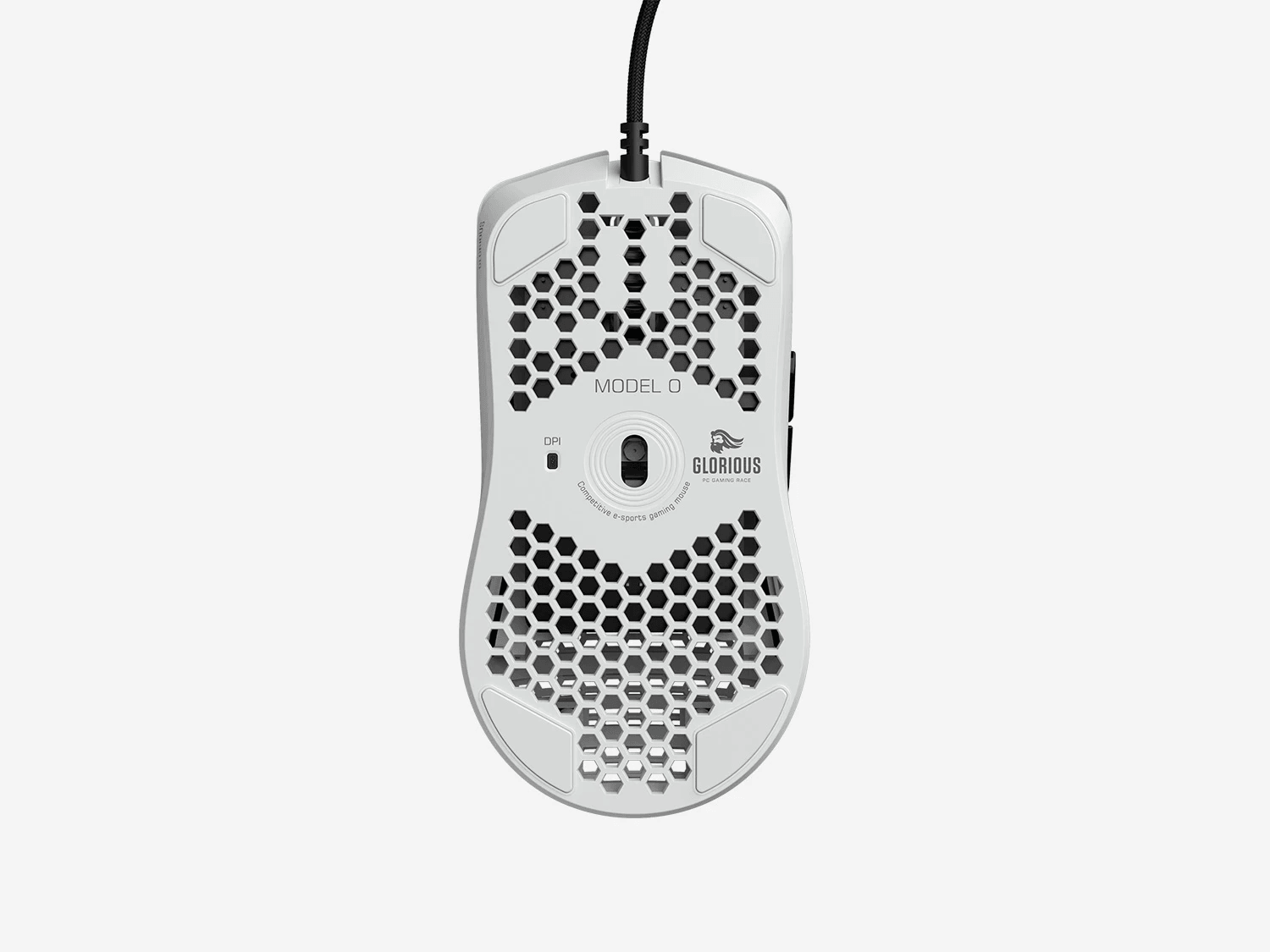 GLORIOUS MODEL O RGB GAMING MOUSE (GLOSSY WHITE) - DataBlitz