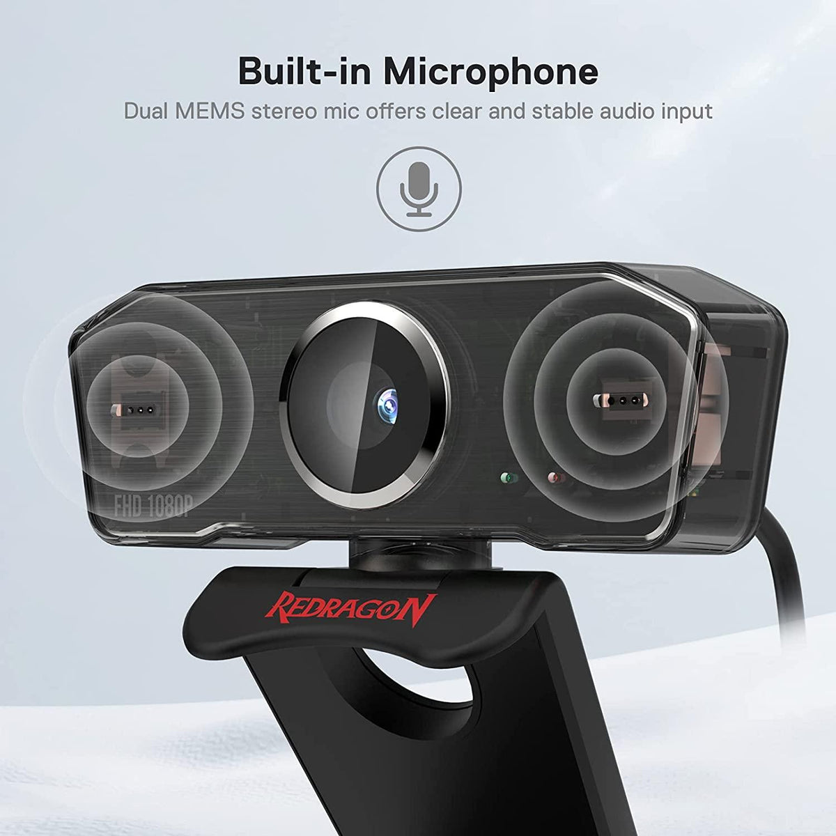 REDRAGON HITMAN USB STREAMING WEBCAM (GW800-1) - DataBlitz