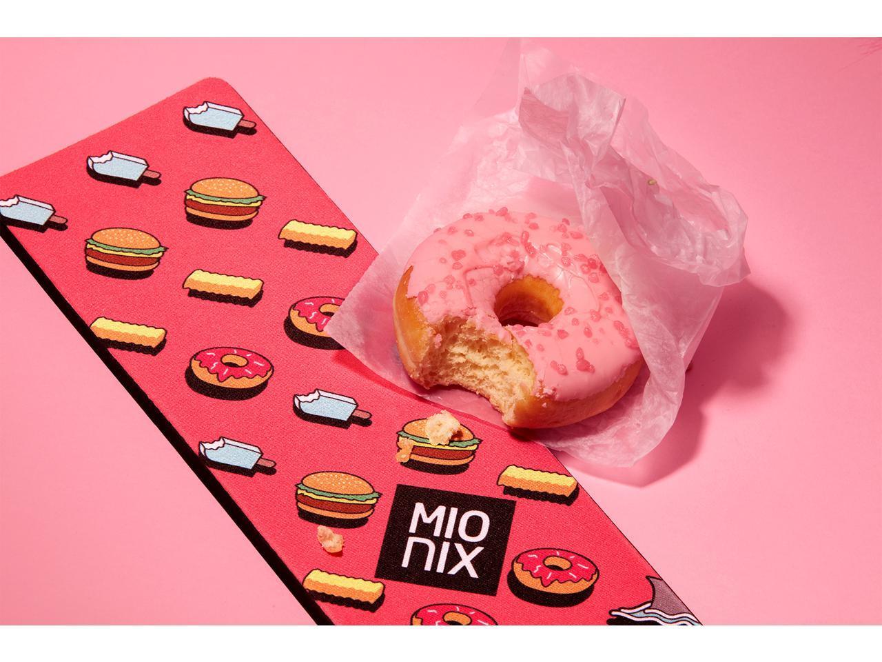 MIONIX LONG MOUSE PAD FROSTING MOUSE OR WRIST PAD (PINK) - DataBlitz