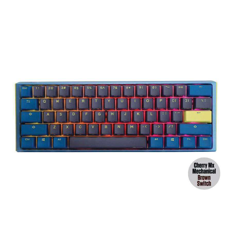 DUCKY ONE 3 MINI DAYBREAK HOTSWAP RGB DOUBLE SHOT PBT MECHANICAL KEYBOARD (CHERRY RGB BROWN) (DKON2161ST-BUSPDDBBHHC1) - DataBlitz