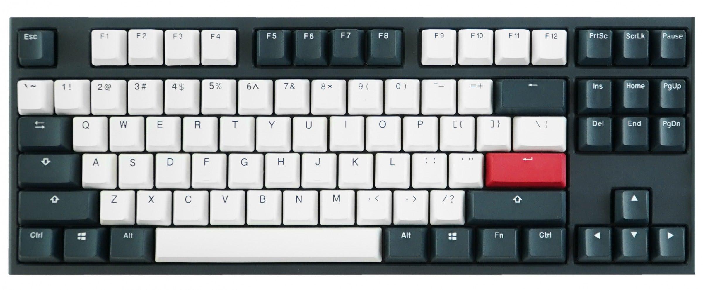 DUCKY ONE 2 TUXEDO TKL DOUBLE SHOT PBT MECHANICAL KEYBOARD (CHERRY SPEED SWITCH) (DKON1887-PUSPDZZBX) - DataBlitz