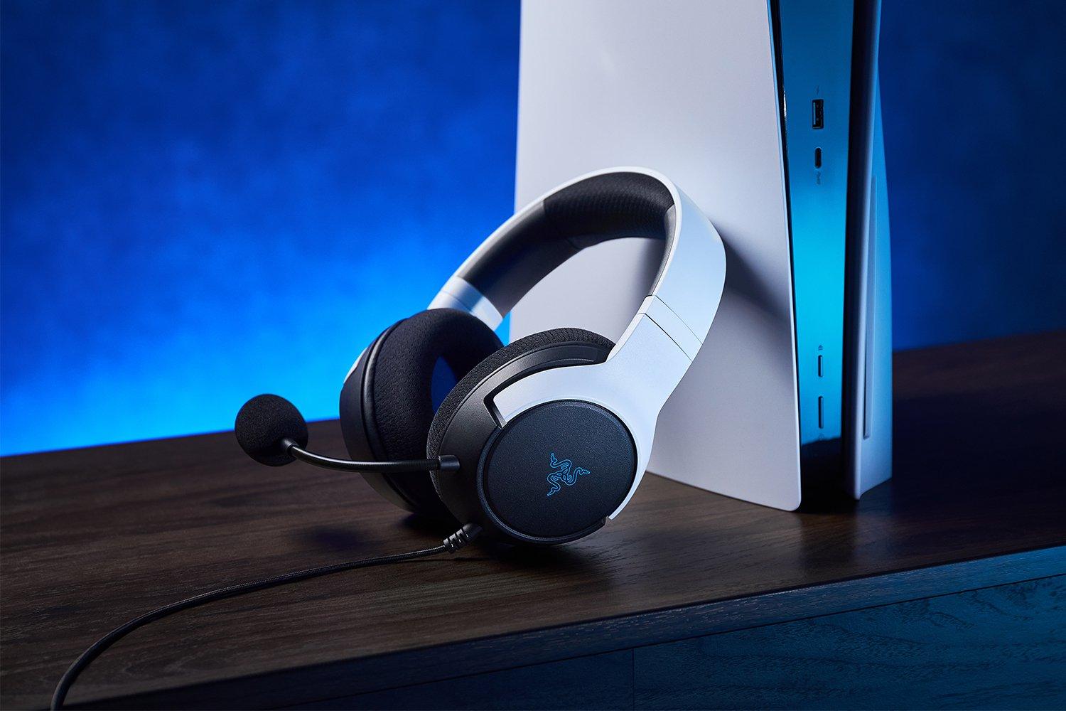 Razer Kaira x Wired Gaming Headset For PS5/PS4/PC (White) - DataBlitz