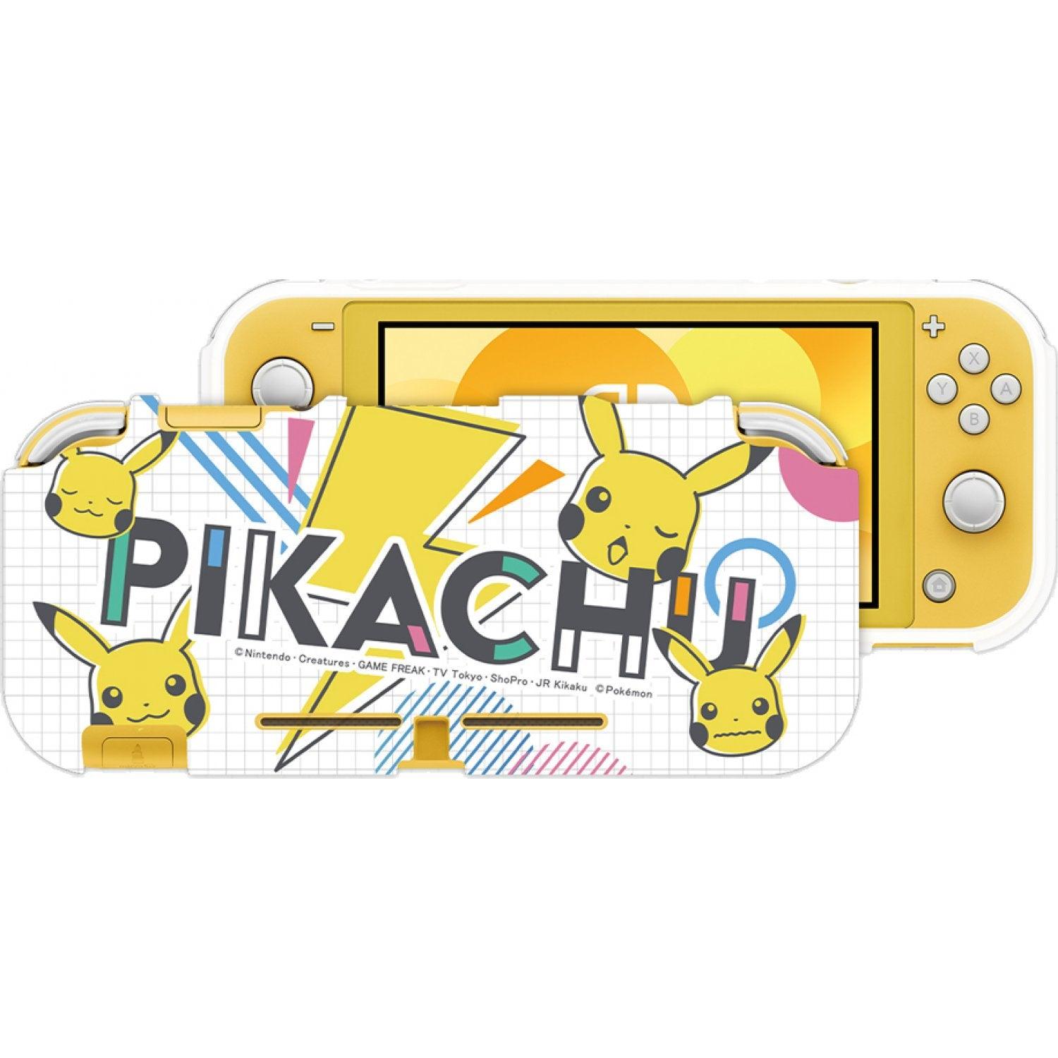 & Black (Pikachu Protector DuraFlexi Lite Pikachuデザイン Lite Switch Nintendo Gold) Nintendo for Nintendo Switch