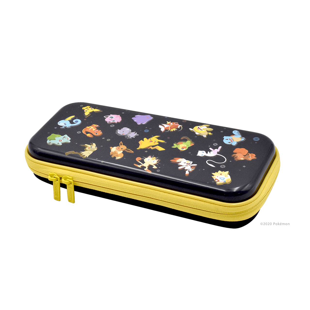 HORI NSW VAULT CASE POKEMON STARS FOR NINTENDO SWITCH/SWITCH LITE (BLACK/YELLOW) (NSW-292U) - DataBlitz