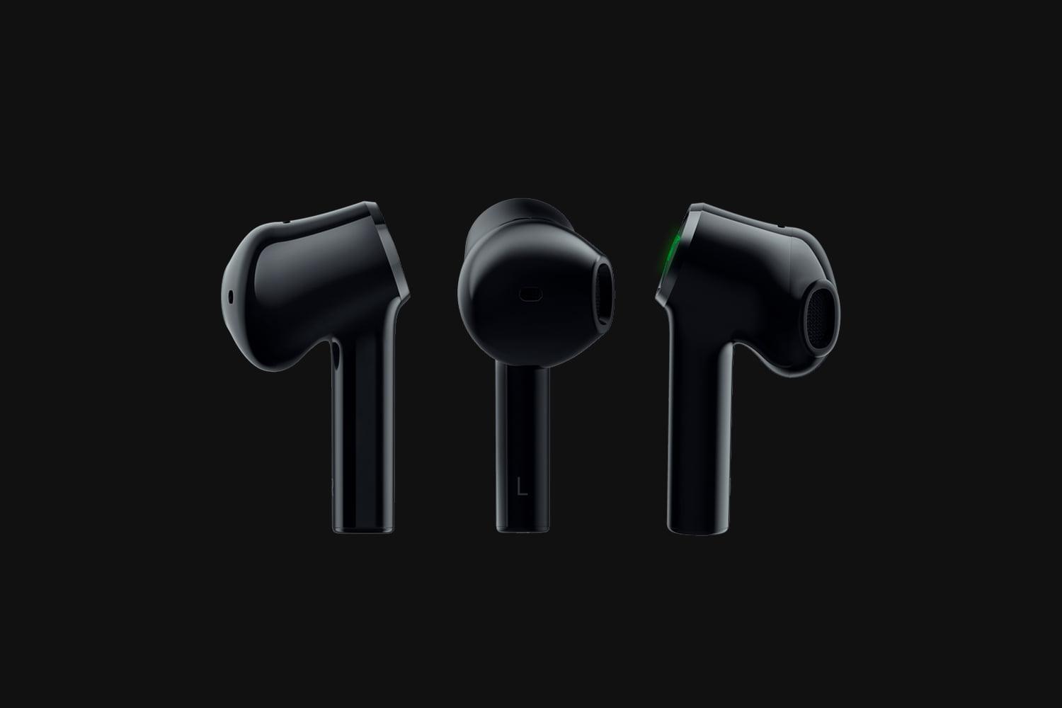 RAZER HAMMERHEAD TRUE WIRELESS X + RAZER GAMING NON-SLIP FINGER SLEEVE FOR MOBILE GAMING (2-PIECE PACK) BUNDLE - DataBlitz