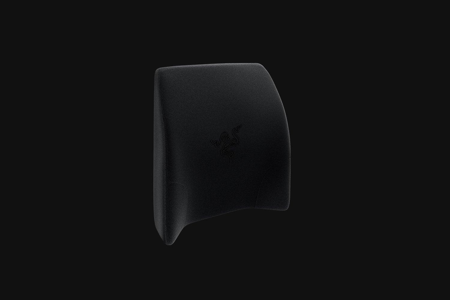 RAZER LUMBAR CUSHION LUMBAR SUPPORT FOR GAMING CHAIR (BLACK) - DataBlitz