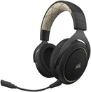 CORSAIR HS70 PRO WIRELESS GAMING HEADSET WITH 7.1 SURROUND SOUND (CREAM) - DataBlitz