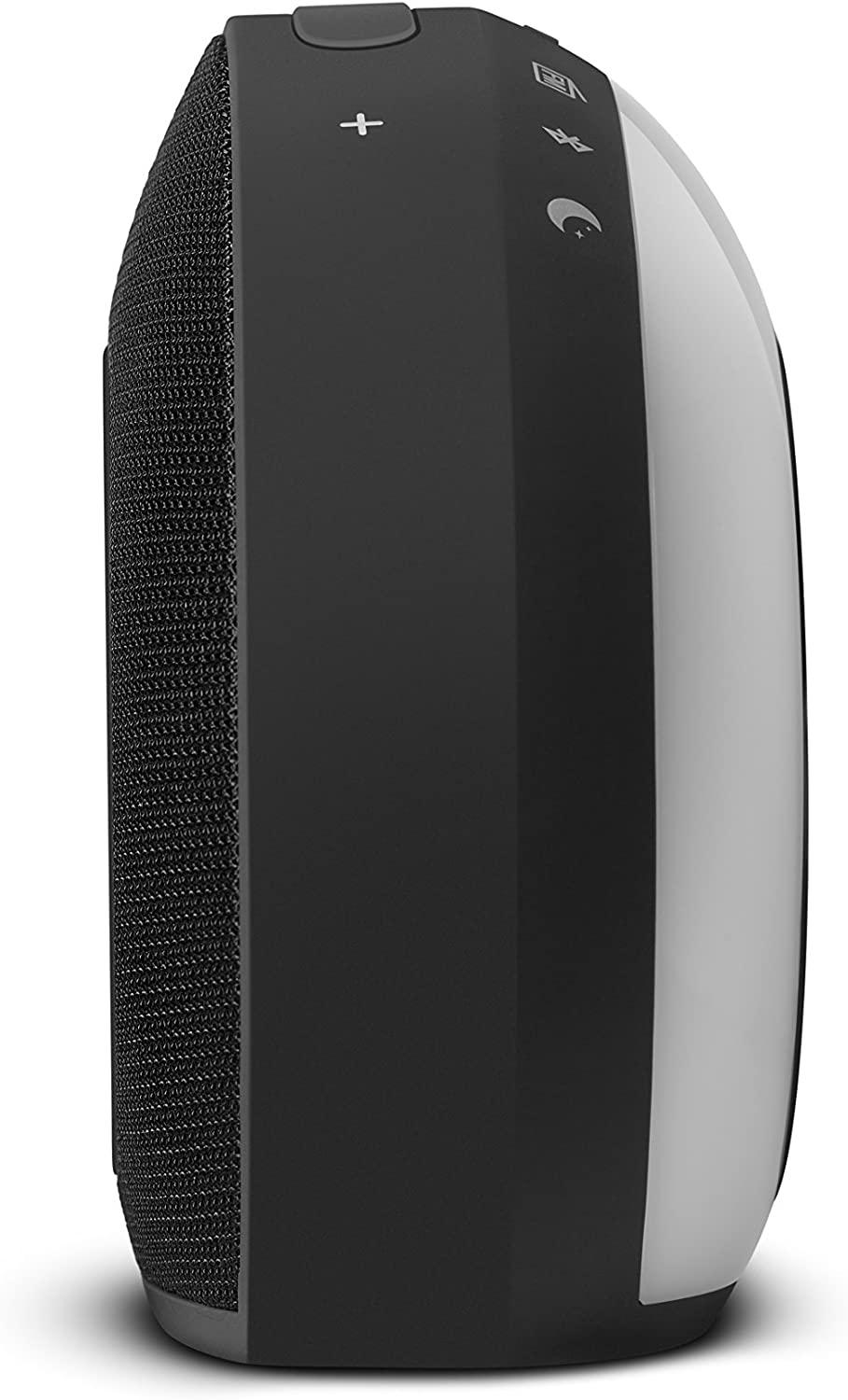 JBL HORIZON BLUETOOTH CLOCK RADIO WITH USB CHARGING AND AMBIENT LIGHT (BLACK) - DataBlitz