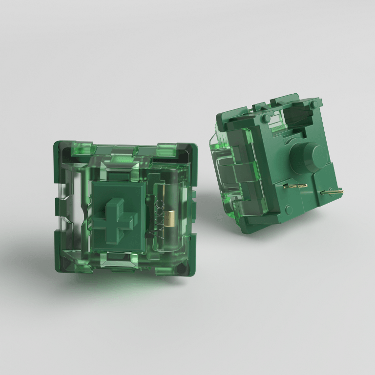 AKKO CS MECHANICAL SWITCH KEYBOARD REPLACEMENT 45 PCS (MATCHA GREEN) - DataBlitz