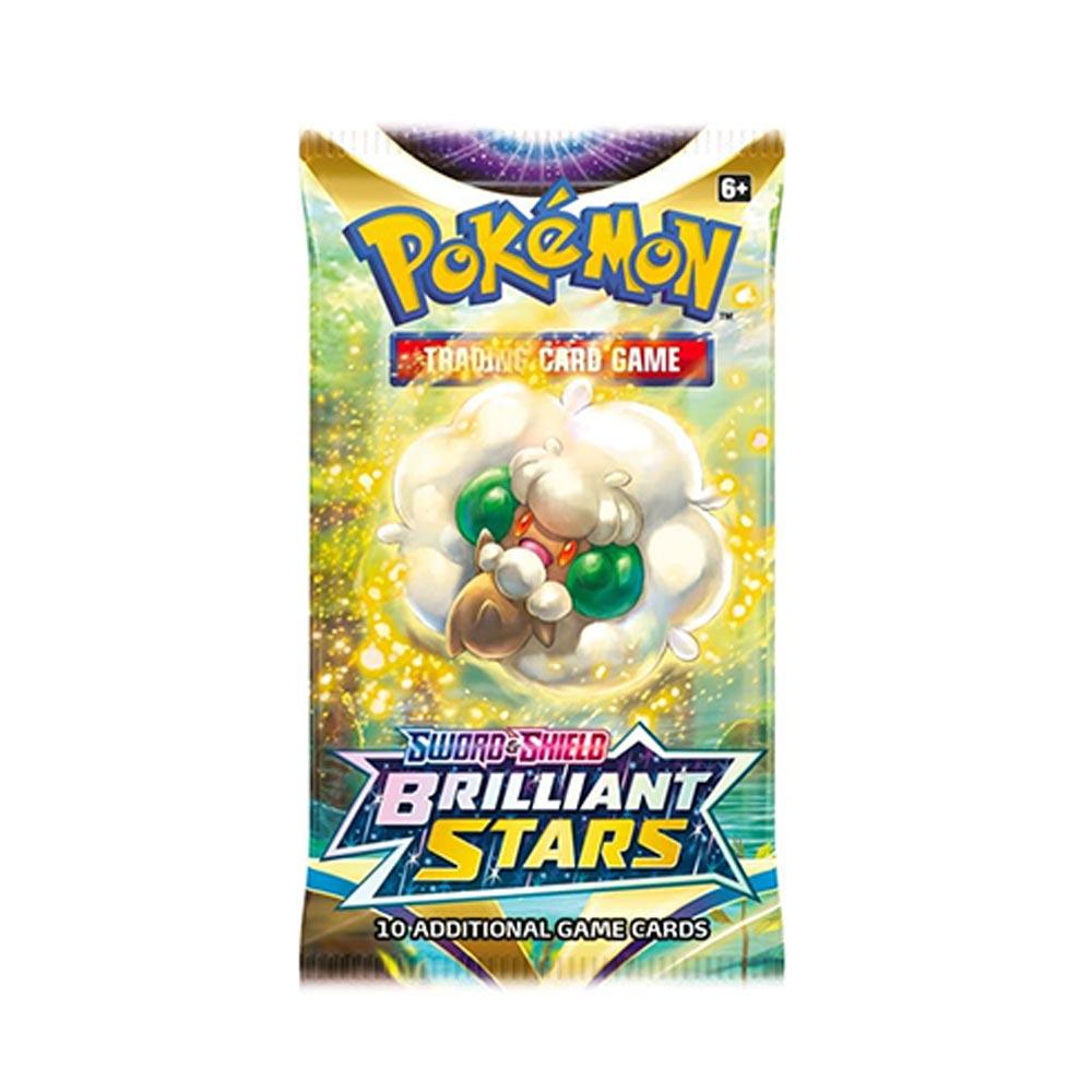 POKEMON TRADING CARD GAME SS9 SWORD & SHIELD BRILLIANT STARS BOOSTER (180-80996) (ONE RANDOM BOOSTER PACK) - DataBlitz